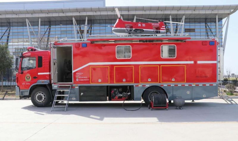 獵鷹無人機(jī)滅火救援綜合裝備（PDFRE）承載運(yùn)輸車輛獲得國家3C認(rèn)證